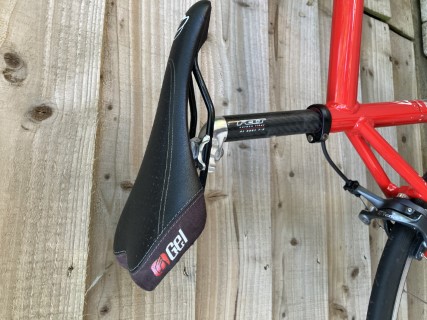 Felt gel saddle